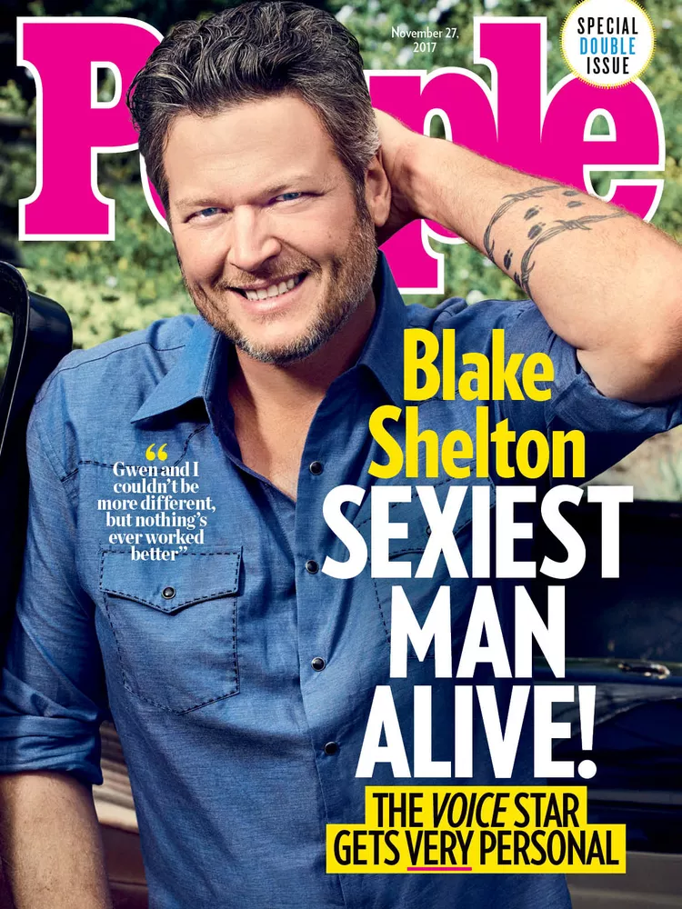 7 of the Sexiest Man Alive before Chris Evans 5 Blake Shelton