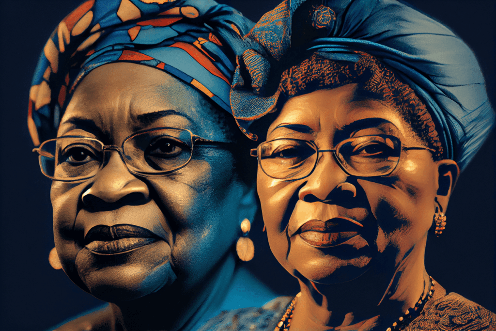 International Women's Day: Africa's Time to Empower More Women 3 A photo of Ngozi Okonjo-Iweala and Ellen Johnson Sirleaf
